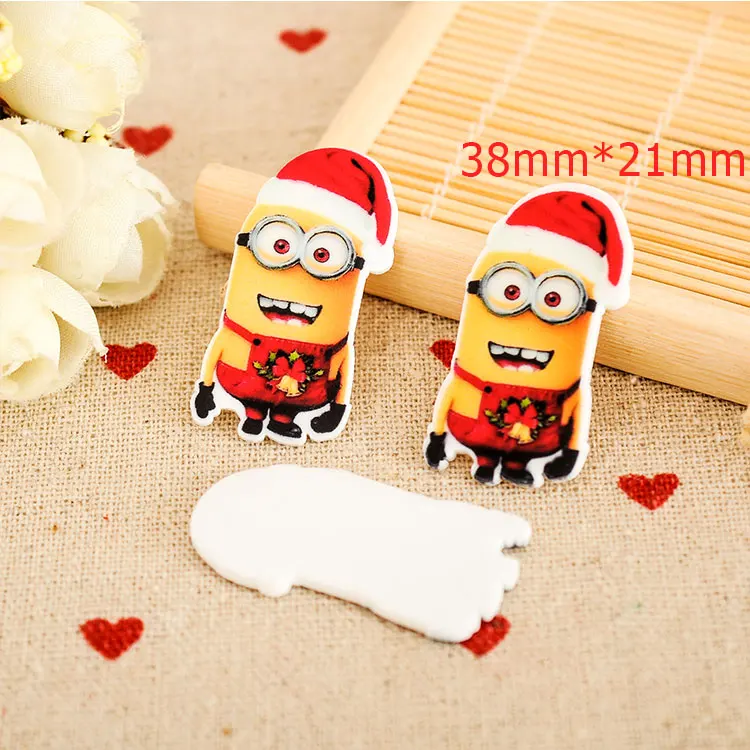 15 шт./лот плоское украшение из смолы для волос банты головной убор аксессуары