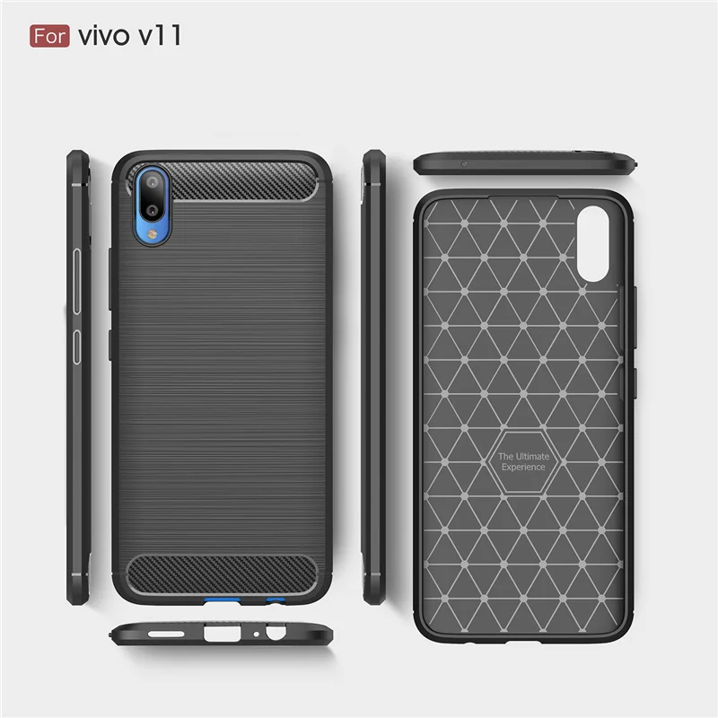 Чехол wolfsay для Vivo V11 Pro Мягкий ТПУ защитный резиновый чехол телефона силиконовый