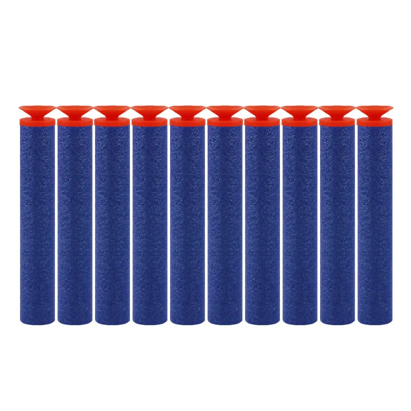 100 шт для пуль Nerf, мягкая полая головка 7,2 см, запасная игрушка дартс, пули для пуль серии Nerf, бластеры, рождественский подарок для детей