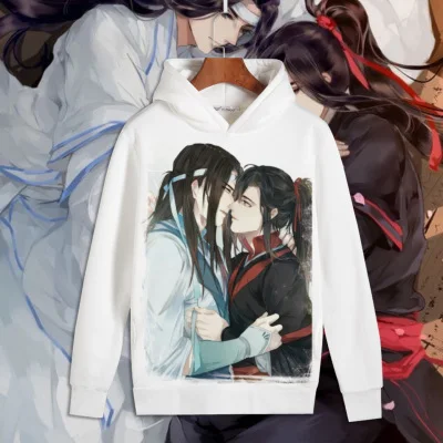 Grandmaster of Demonic Cultivation Wei Wuxian Lan Wangji костюмы для косплея хлопковое пальто толстовка мужская женская пуловер Новинка - Цвет: E