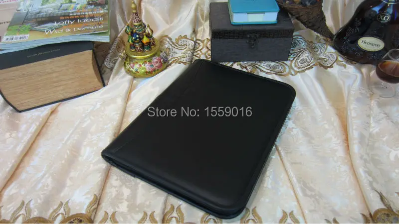 A4 Компендиум связывает папка для A4 файл Padfolio кожаный портфель