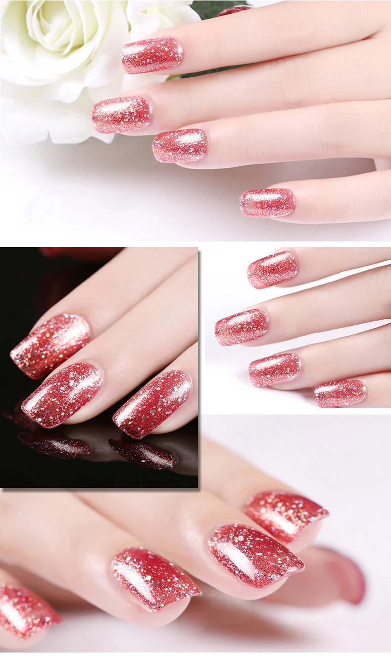 Fairyglo для ногтей лак 10 мл Звездное Bling штамповки Краски, Гель-лак для ногтей, эмаль УФ лак для ногтей удаляющийся замачиванием Гибридный Лаки Нейл-арт ногтей