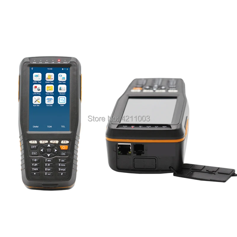 TM-600 VDSL2 прибор для тестирования ADSL/VDSL линия xdsl инструменты тестирования и обслуживания(ADSL/ADSL2/ADSL2+/VDSL2/READSL с функцией DMM