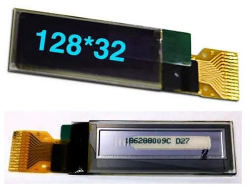 0 91 дюймовый 14PIN синий OLED экран SSD1306 Привод IC 128*32 точечная Матрица интерфейс I2C|oled