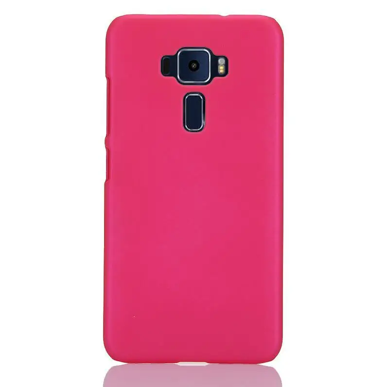 Rose Жесткий чехол из поликарбоната для Asus Zenfone 3 ZE520KL, пластиковый прорезиненный защитный чехол для Asus Zenfone 3 ZE520KL ZE ZE520 520 520KL KL - Цвет: Rose
