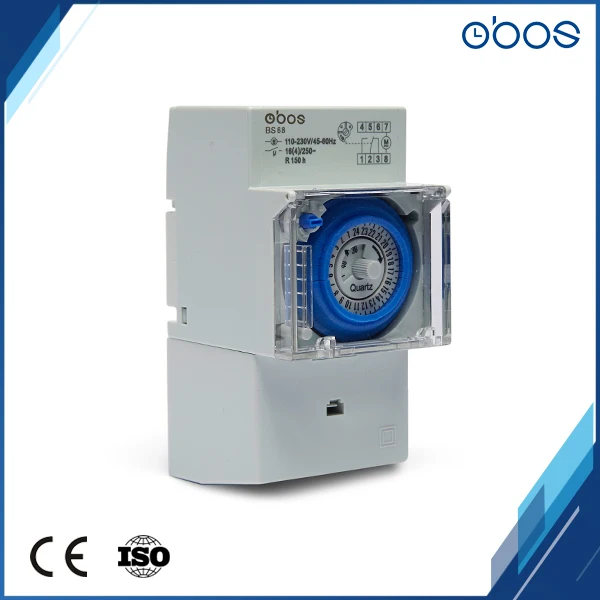 Newly low price high quality 48 times on/off weekly minimum setting unit 30mins 91*66*54mm 220V 230V 240V AC mini timer switch |