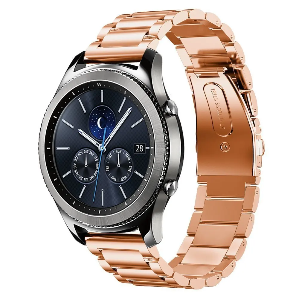 Высокое качество 22 мм ремешок для часов Samsung Gear s3 classic Intelligence наручные часы