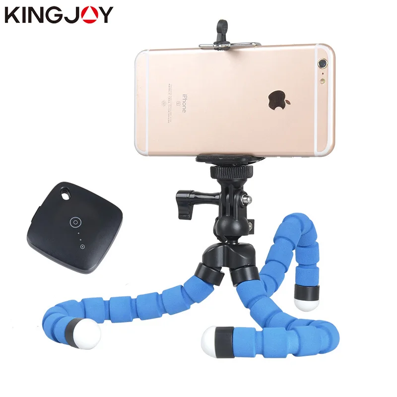 Мини Трипод Kingjoy для смартфона гибкий держатель мобильного телефона с осьминог