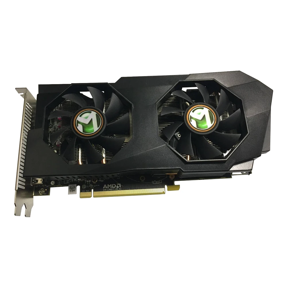 Горячая Распродажа MAXSUN AMD Radeon RX570 4G графика 256bit GDDR5 25-27Mh/s 7000 мГц 2048 блок 1168-1244 PCI Express