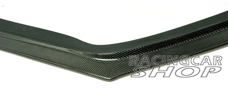 О стиль Настоящее углеродное волокно передний спойлер сплиттер для Фольксваген