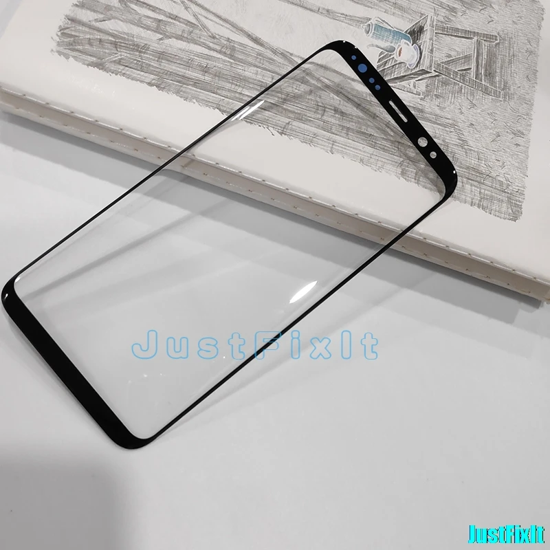 Переднее стекло объектива + наклейки инструменты для Samsung Galaxy S8 G950 G950F экран жк