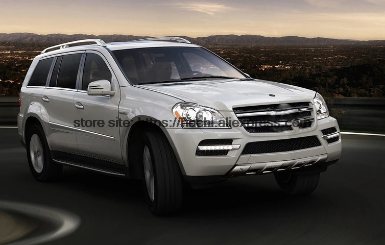 5 комплектов светодиодные кольца для Mercedes Benz GL Class X164 GL450 2007 2012|Аксессуары фар авто|