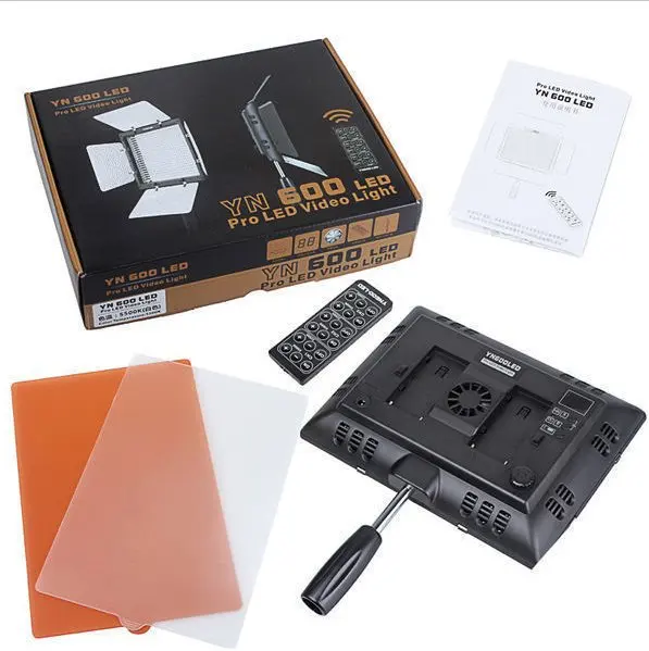 YONGNUO YN-600 YN600 600pcs светодиодный студийный свет для видео Panel w Беспроводное