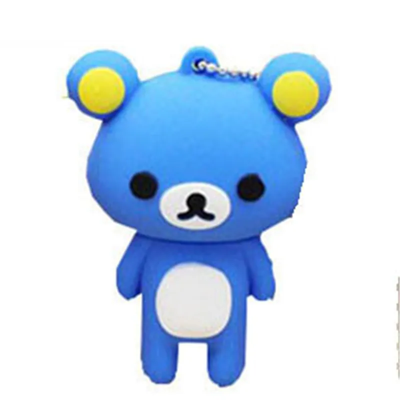 Jaster lovely флеш-накопитель Rilakkuma Медведь стиль USB флеш-накопитель ручка карта памяти U диск Флешка 4 ГБ 8 ГБ 16 ГБ 32 ГБ 64 ГБ - Цвет: C