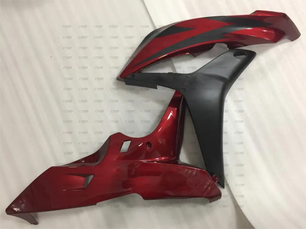 Пластиковые обтекатели для Honda CBR600RR 08 Abs обтекатель CBR600 RR 2007 2008 Черный Красный