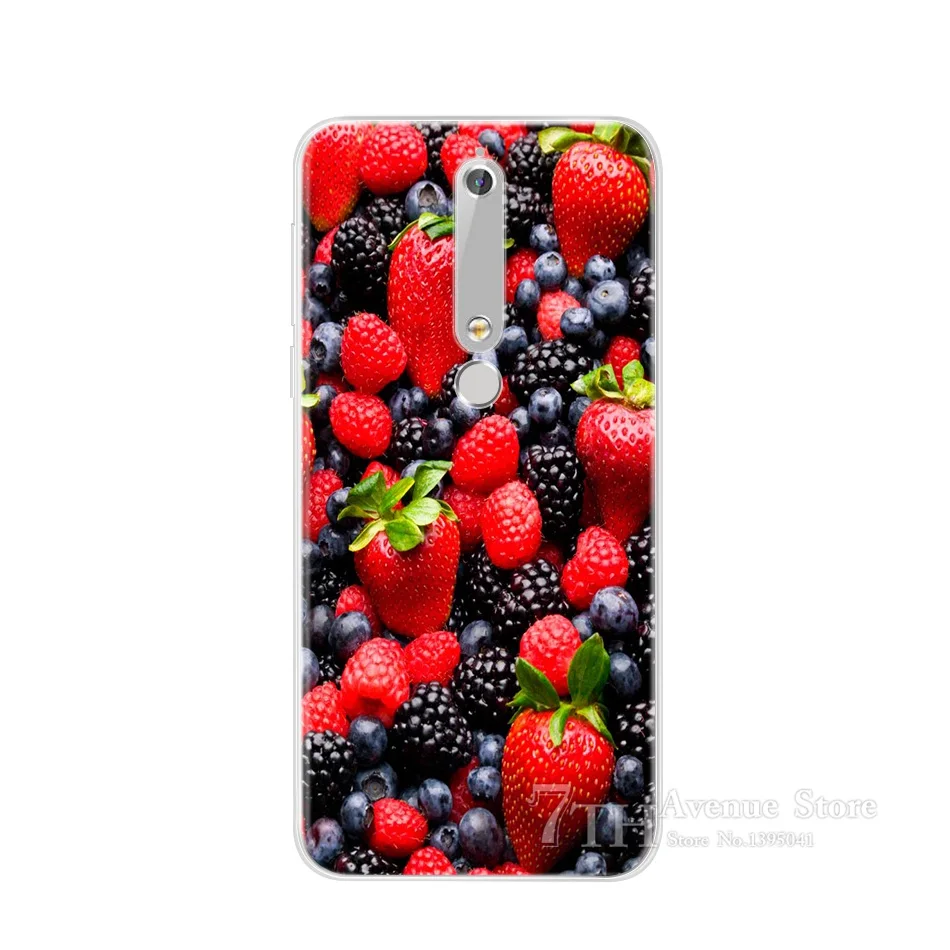Мягкий чехол из ТПУ для Nokia 6 2018 1 силиконовые чехлы 2 3 5 2017 телефона задняя крышка