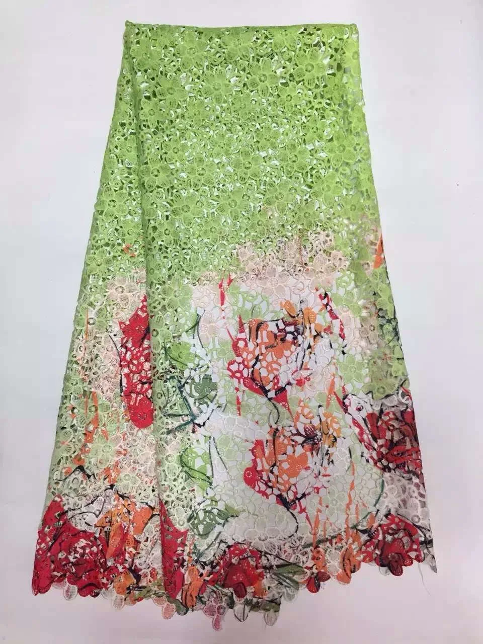 2016 маленькая Сливовая марка Африканский шнур кружевная ткань для шитья