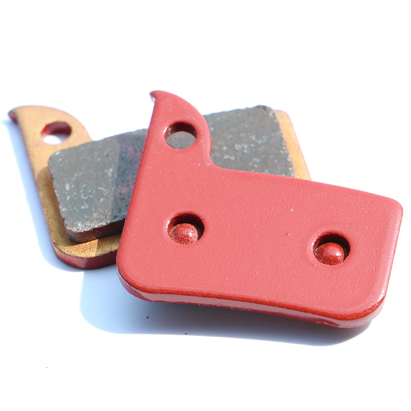 4 пары (8 шт) Красный спеченный Велосипедный тормозной колодки высокого качества
