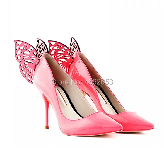 KALMALL/модные тонкие туфли Цвет черный серебристый синий лодочки из лакированной