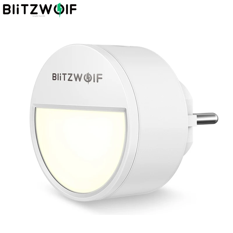 Светильник BlitzWolf для умного дома светильник с датчиком ночи 3000K цветовая