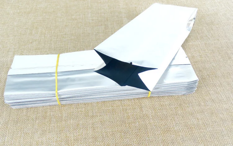 Leotrust 100 шт. Боковая Сумка из алюминиевой фольги сумка для кофейных зерен