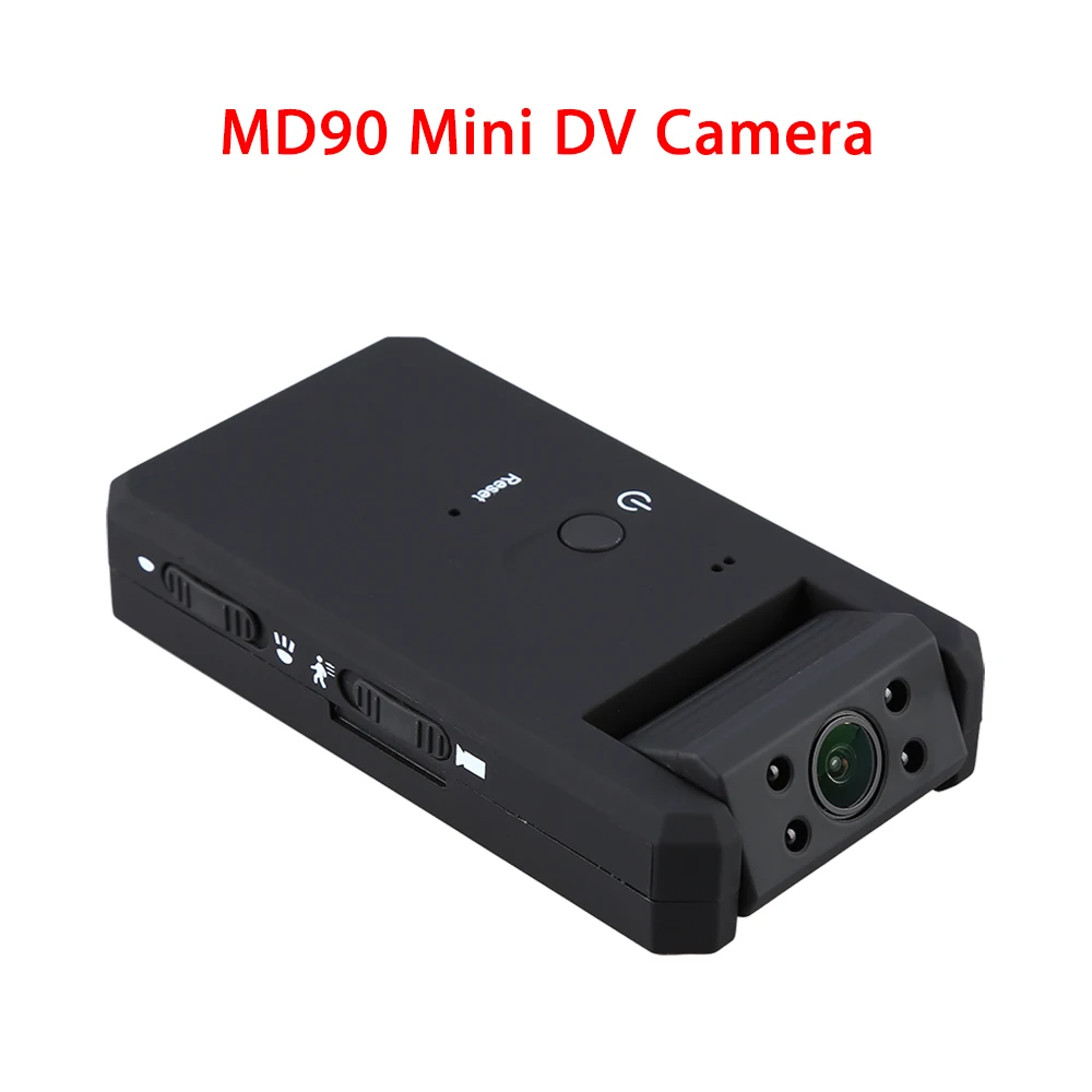 Микро камера Mini DV Camara черная 1080P инфракрасная мини видеокамера ночного видения с