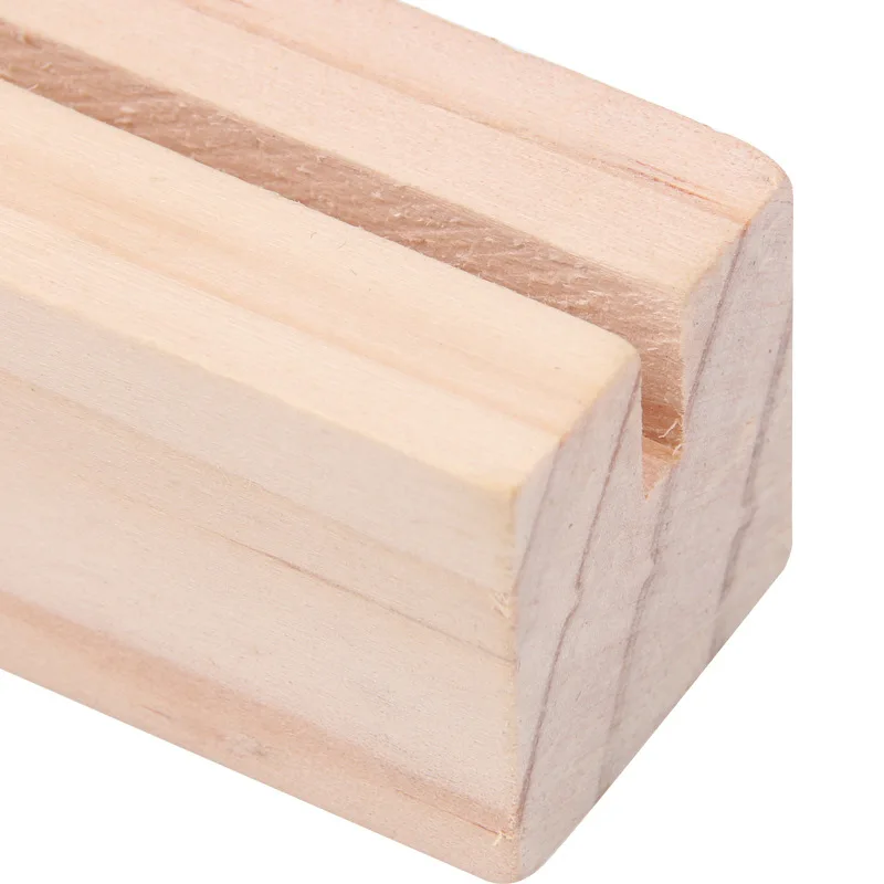 Rectangle Wood Ring Display Holder with Groove Jewelry Stand Jewellery Show Organizer Counter Exhibit Storage |