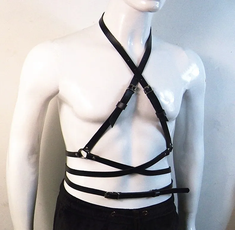 2019 из искусственной кожи жгут Intimo Сексуальная Erotico садо пастельный готический
