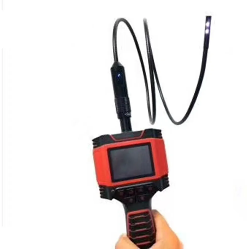 

2.4 Inch 3.9mm/5.5MM/8.5MM/Double Camera AV Handheld Endoscope 5X Zoom CMOS Borescope