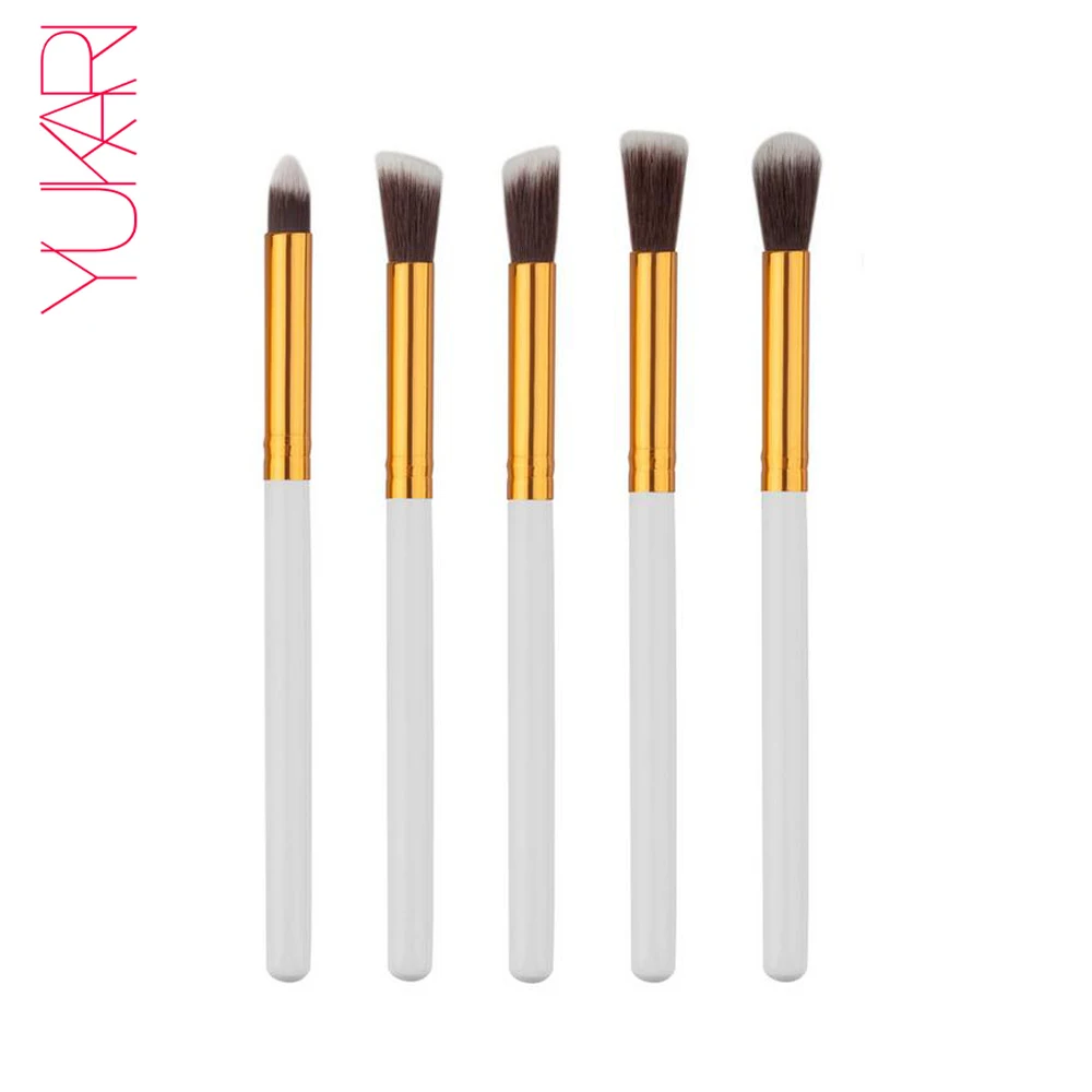 YUKARI 10 шт. шерстяная щетка для макияжа Набор kwaste make up beauty румяна Контур основания Пудра Косметика для глаз Губы Макияж Кисть