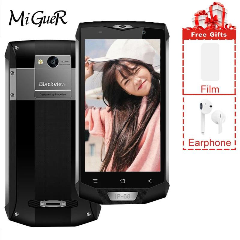Blackview BV8000 Pro смартфон с 5 дюймовым дисплеем восьмиядерным процессором MTK6757 ОЗУ 6 ГБ