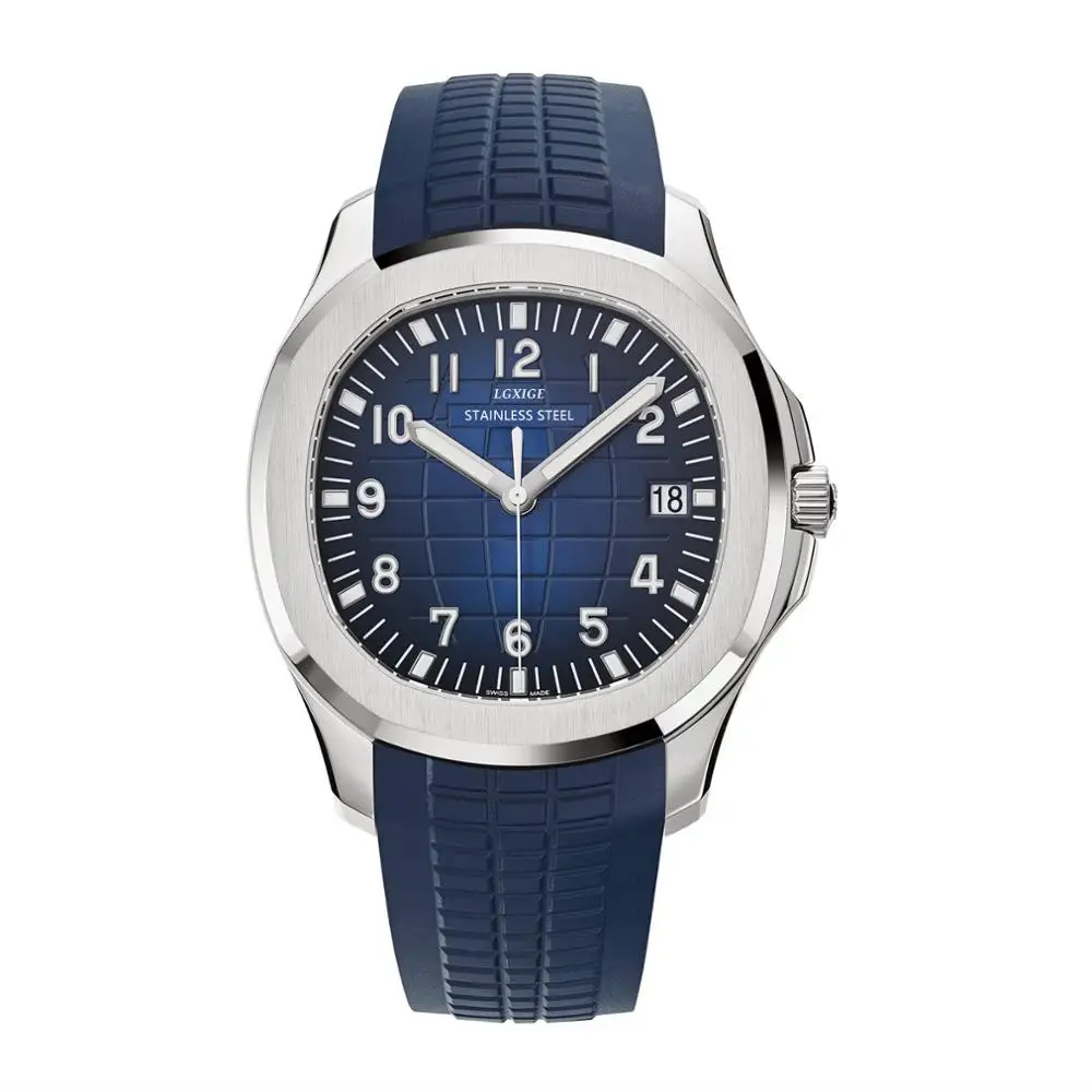 Часы наручные patek Мужские кварцевые Брендовые повседневные модные с датой и днем