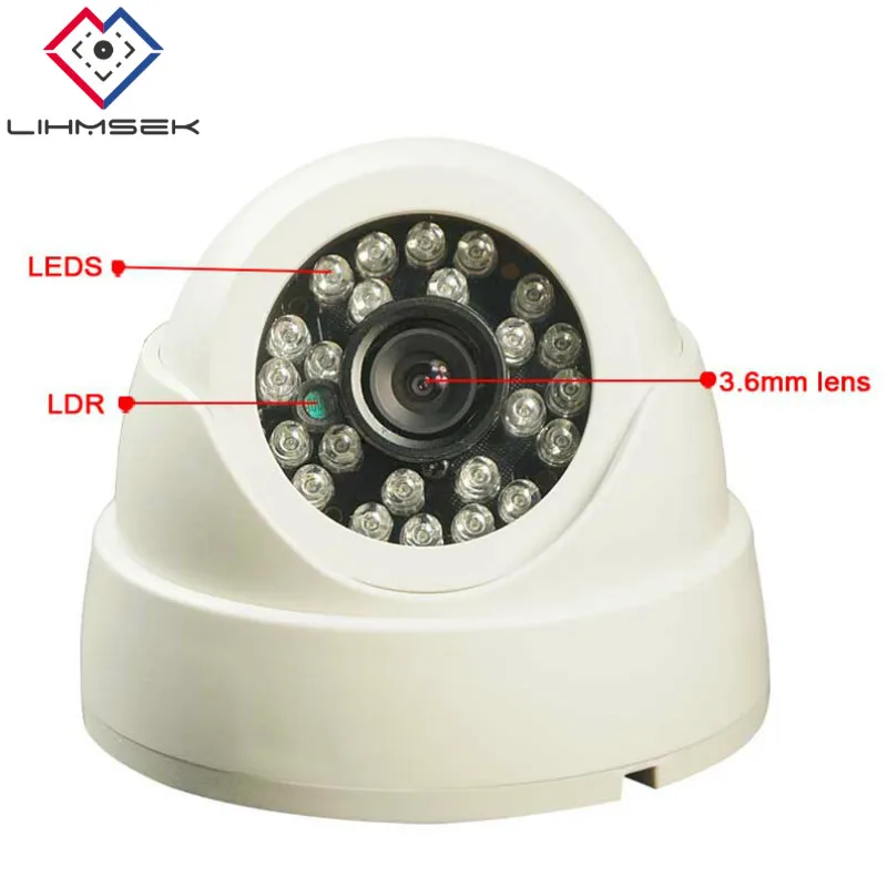 Камера видеонаблюдения Lihmsek HD SDI 1080 P 1/3 дюйма 2 0мп cmos сенсор домашняя камера