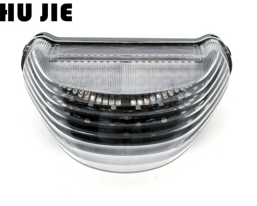 

Мотоциклетный прозрачный Встроенный светодиодный тормоз задние фонари с сигналом поворота для KAWASAKI NINJA ZX12R 2000-2005 01 02 03 04