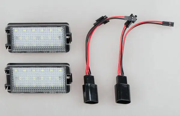 

For Seat Ibiza 6L ab. 2002-2008 2x Error Free LED number License Plate Lights
