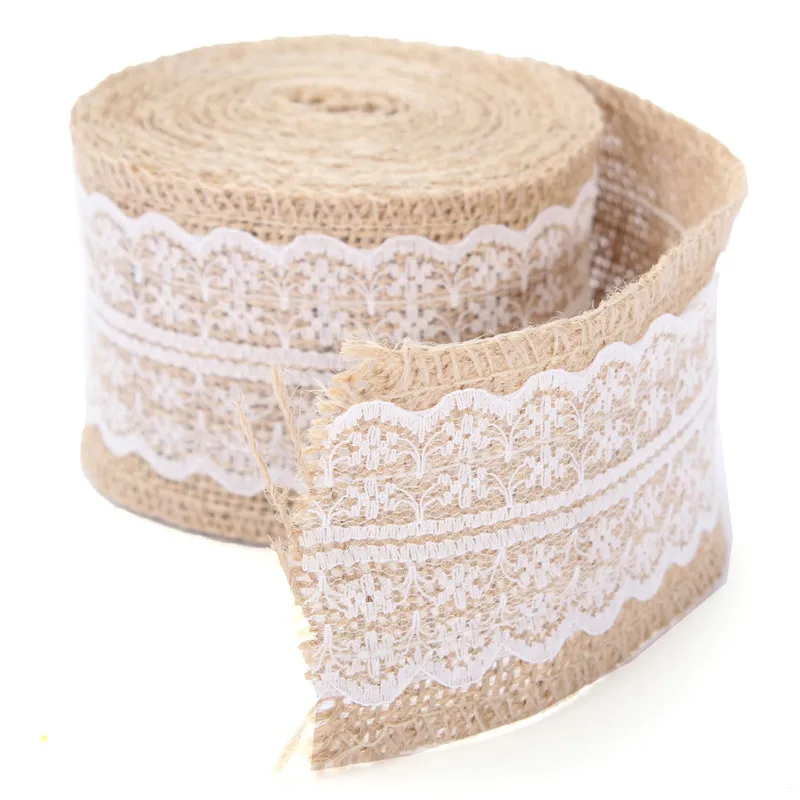 Новое поступление 5 м винтажные натуральные джутовые мешковины гессийские