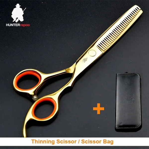 thinner with bag Скидка 30%, 6 дюймов, профессиональные ножницы для стрижки волос, парикмахерские ножницы из нержавеющей стали, набор, парикмахерский магазин, товары, комплект для салонов - Цвет: thinner with bag