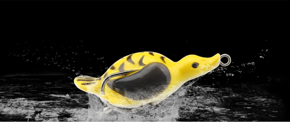 5 шт. 13 г 65 мм улучшенные 3D утка рыболовные приманки-Воблеры Bionic Frog внешний вид Ray Frog Swimbaits искусственная приманка