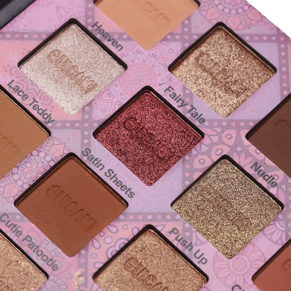 Тени для век с эффектом отжима от 16 видов цветов палитра макияжа матовый