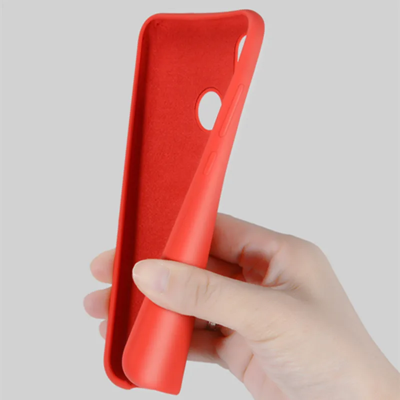 Liquid Silicone Phone Case For Xiaomi Mi 8 SE Mix 2 2S Mi6 Mi8 Note 3 MAX Original Rubber Shockproof Cover Fundas |