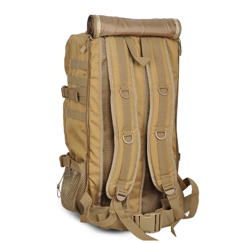 Армейский походный рюкзак 55L большой емкости багаж дорожные сумки
