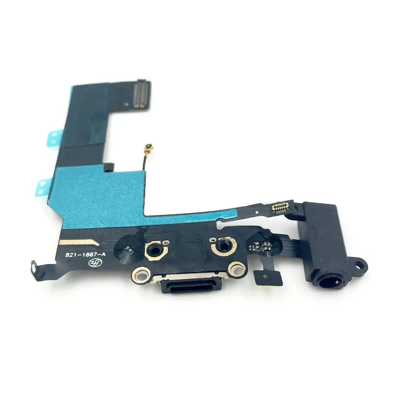 

Micro Dock Plug Conector Board USB Charging Port Flex Cable For Apple iphone 5s Replacement Parts
