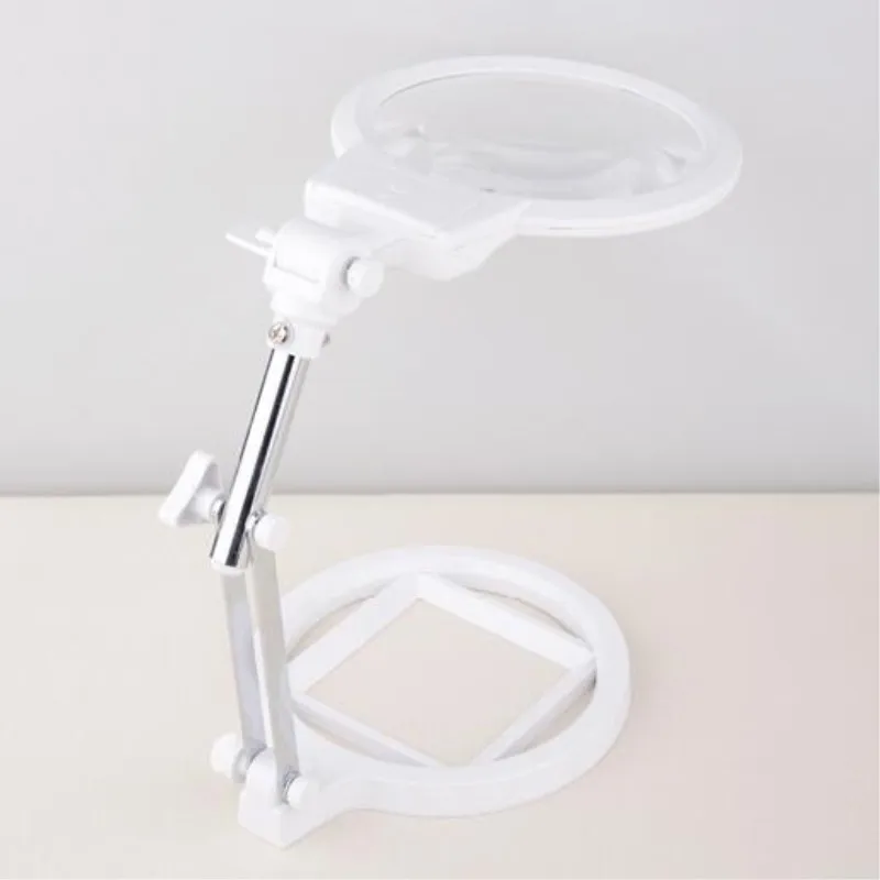 Горячая 2X 6X настольная светодиодная подсветка для пожилых людей ремонт чтения