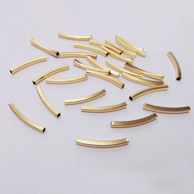 Соединитель для изготовления ювелирных изделий изгиб квадратных бусин