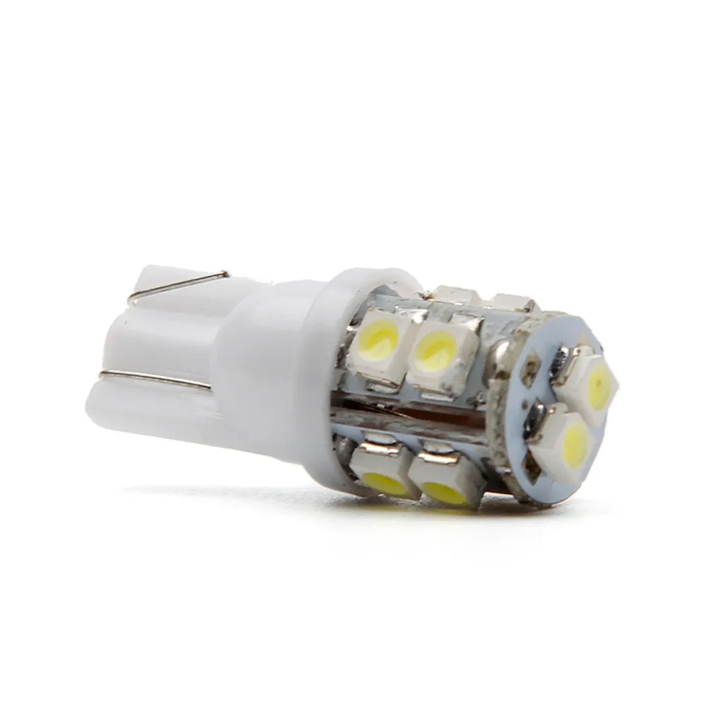 Франшиза 10 шт теплый белый T10 10-SMD автомобиль боковой Клин Светодиодные лампы W5W 194