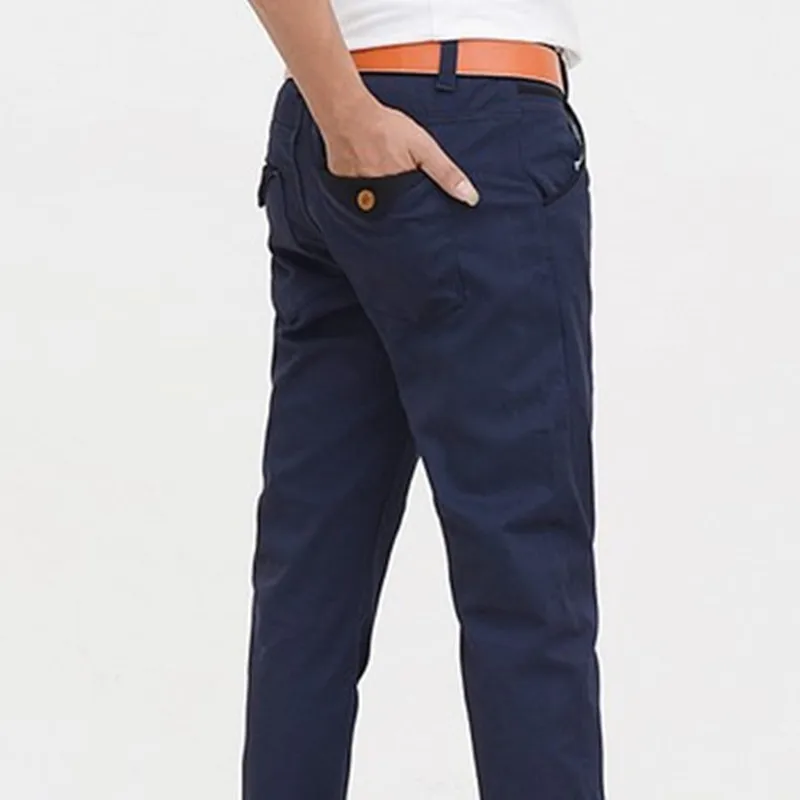 New arrival 2015 hot-selling male tooling slim plus velvet thickening size casual pants p40 | Мужская одежда