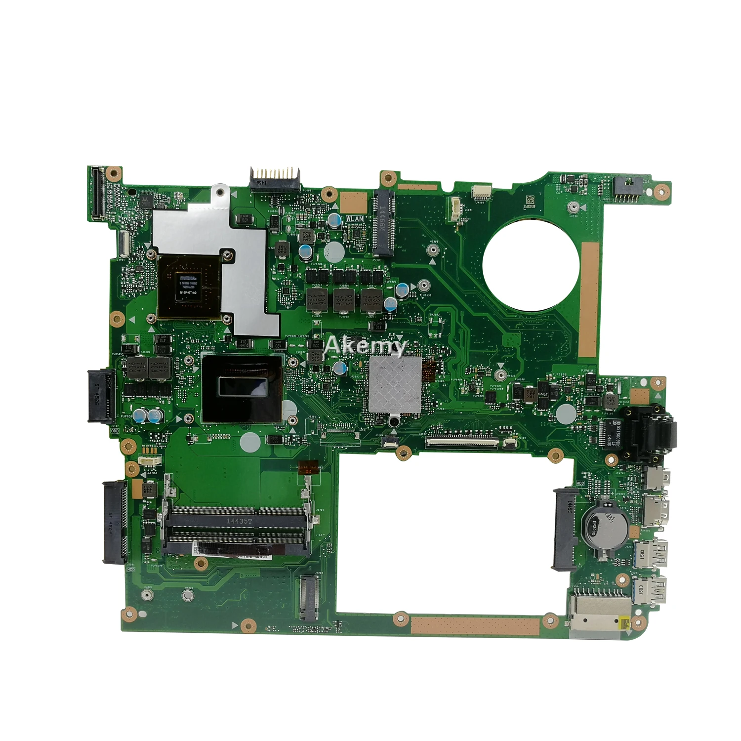 N751JX материнская плата для ноутбука Asus N751JK N751J тест оригинальная LVDS/EDP I7 4720HQ