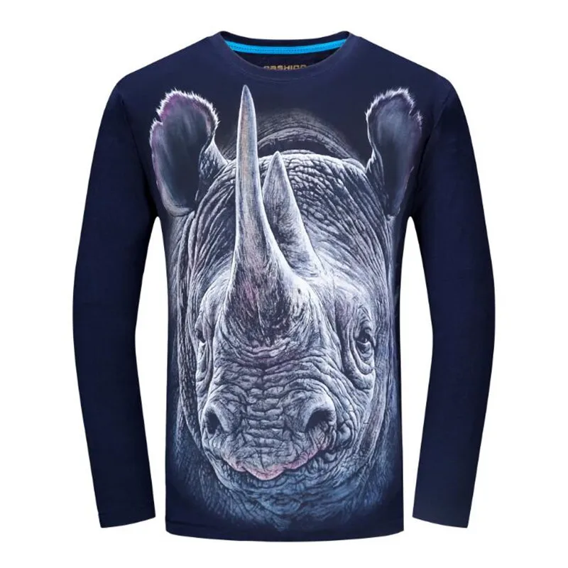 

S-6XL Fashion Men 2D Printed Long Sleeve T Shirts Casual Cotton Slim O-neck Tops Tee Shirts For Male Nice Spring Vogue Autumn