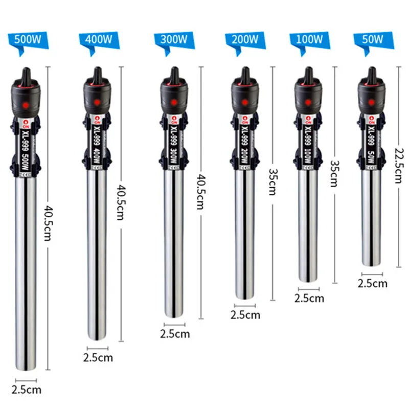 Регулируемый Аквариумы черепаха бак для воды погружной нагреватель