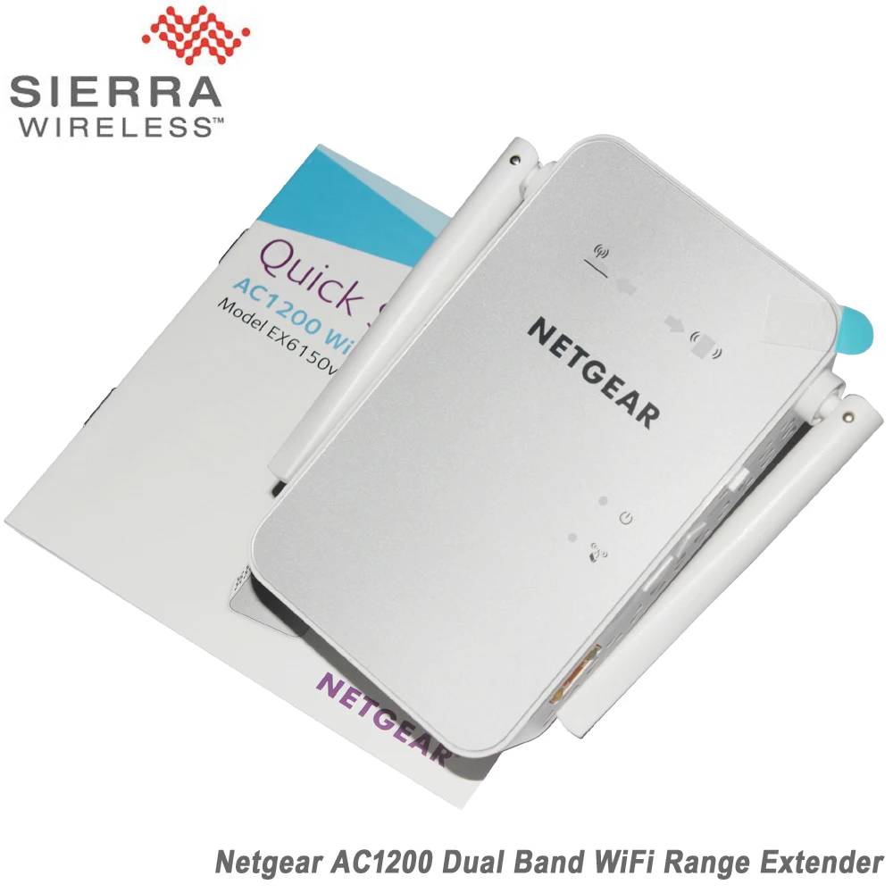 Двухдиапазонный удлинитель NETGEAR 11AC 1200 Мбит/с 802.11ac (300 + 900 Мбит/с)|Сетевые адаптеры c